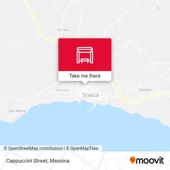 Cappuccini Street map