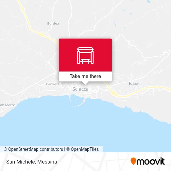 San Michele map