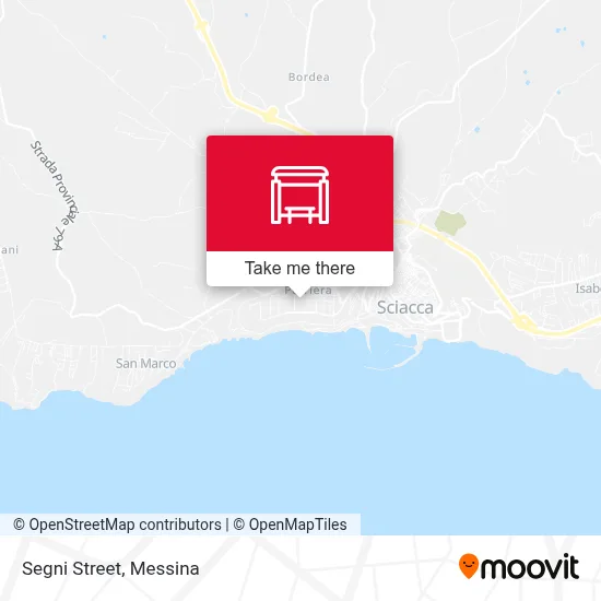 Segni Street map