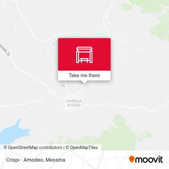 Crispi - Amodeo map