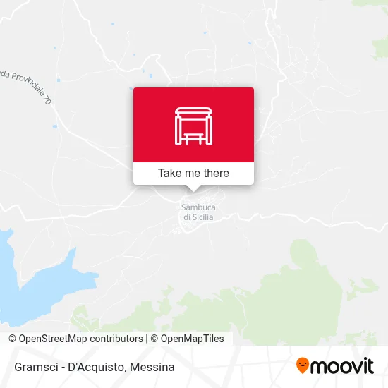 Gramsci - D'Acquisto map