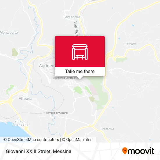 Giovanni XXIII Street map