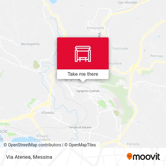 Via Atenea map