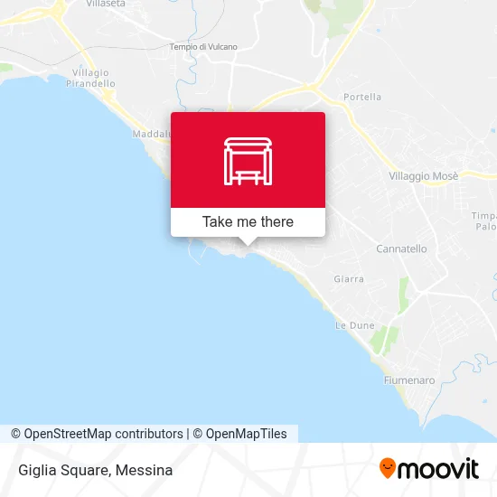 Giglia Square map