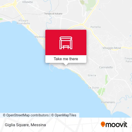 Giglia Square map