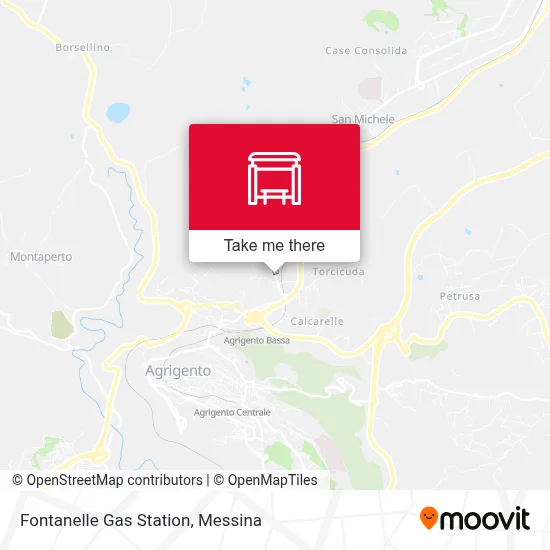 Fontanelle Gas Station map