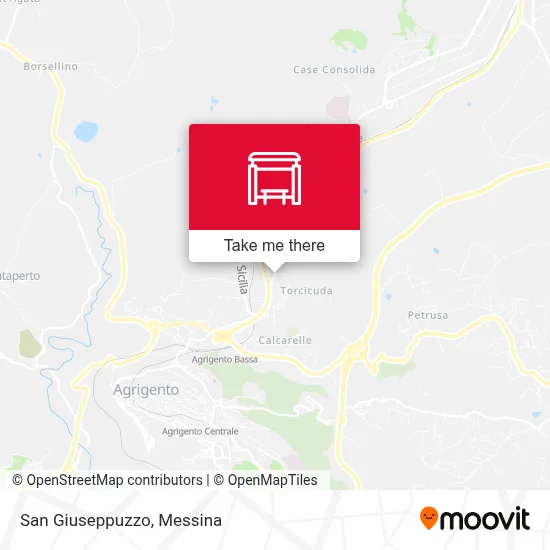 San Giuseppuzzo map