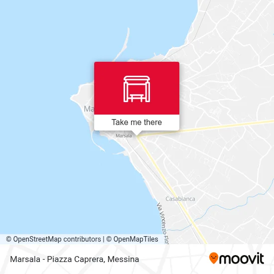 Marsala - Piazza Caprera map