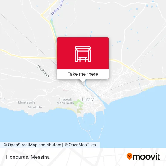 Honduras map