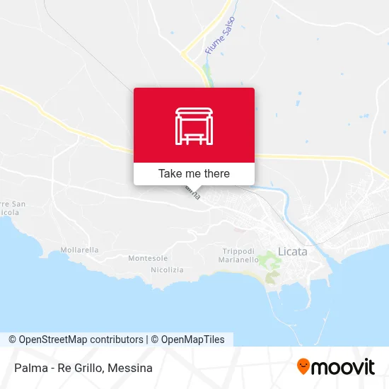 Palma - Re Grillo map