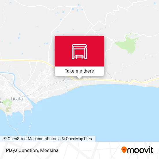Playa Junction map