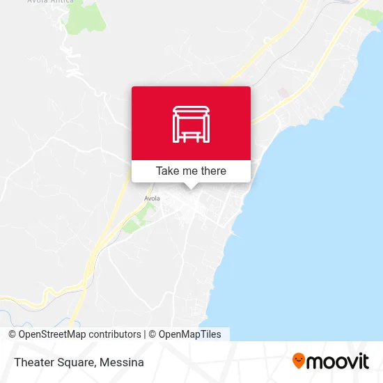Theater Square map