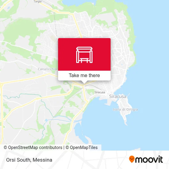 Orsi South map