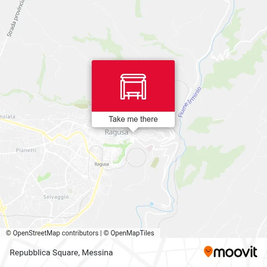 Repubblica Square map