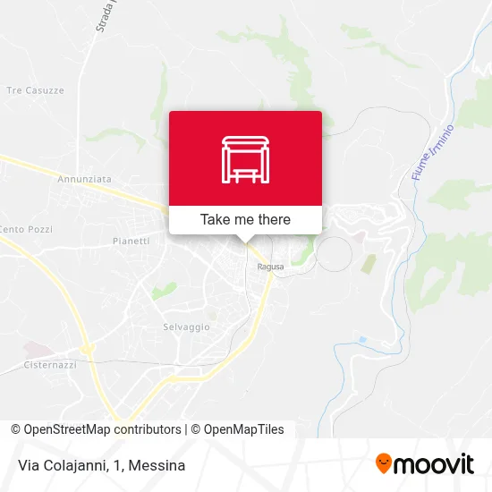 Via Colajanni, 1 map