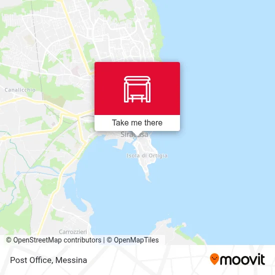 Post Office map