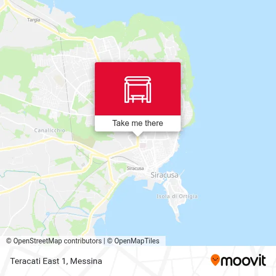 Teracati East 1 map