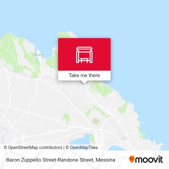 Baron Zuppello Street-Randone Street map