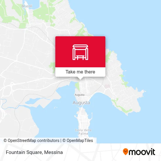 Fountain Square map
