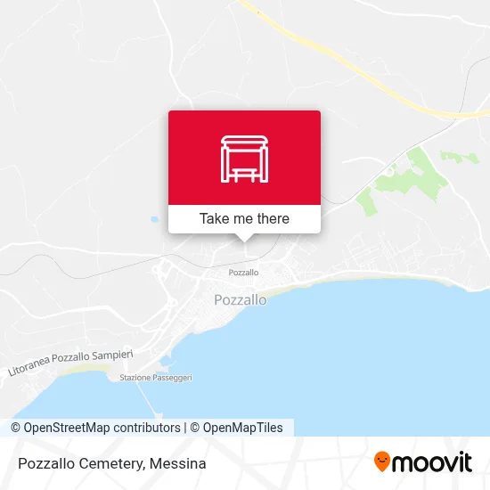 Pozzallo Cemetery map