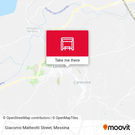 Giacomo Matteotti Street map