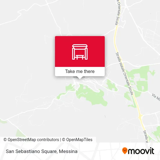 San Sebastiano Square map