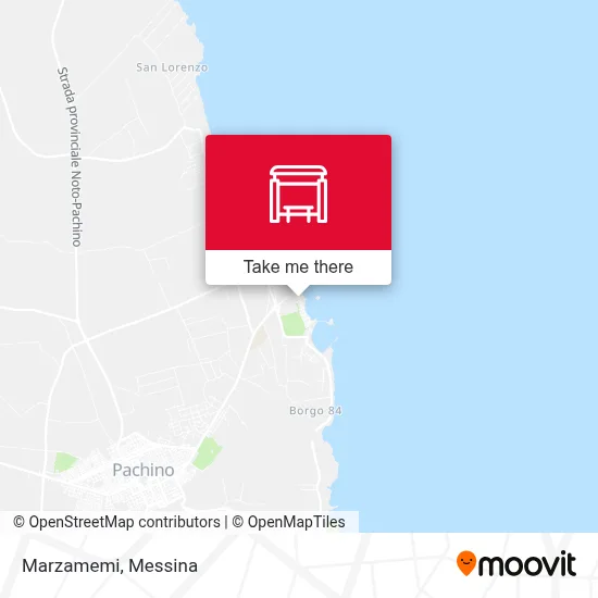 Marzamemi map