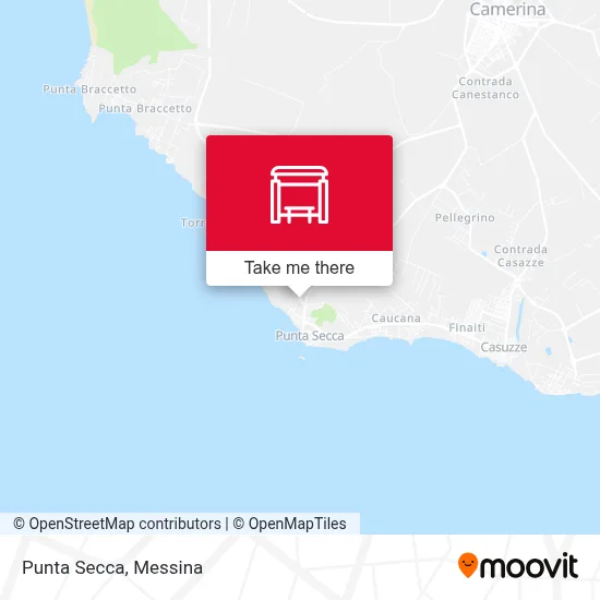 Punta Secca map