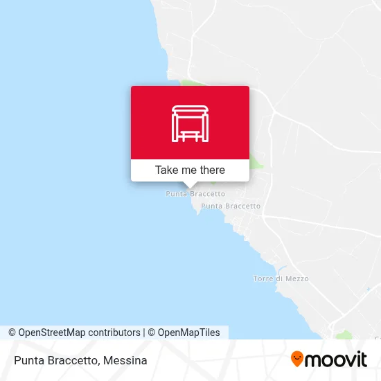 Punta Braccetto map