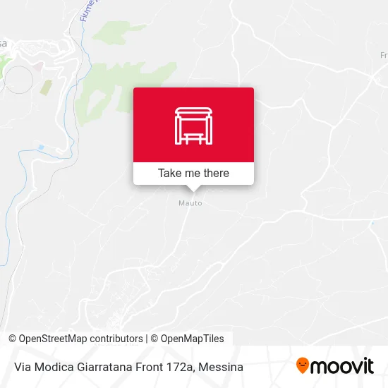 Via Modica Giarratana Front 172a map