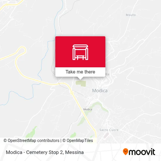 Modica - Cemetery Stop 2 map