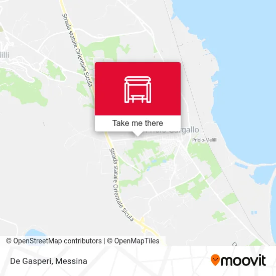 De Gasperi map