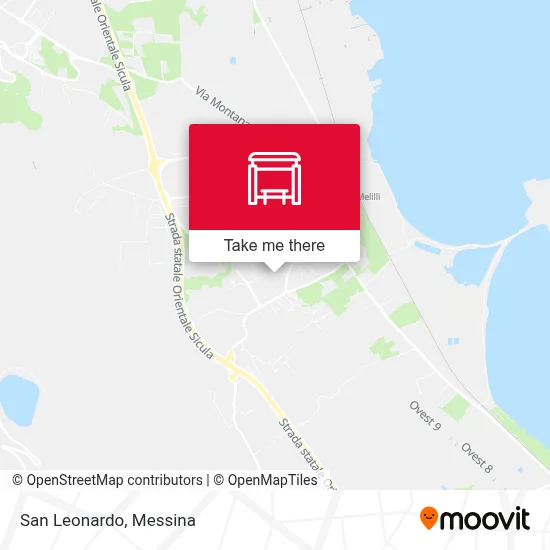 San Leonardo map