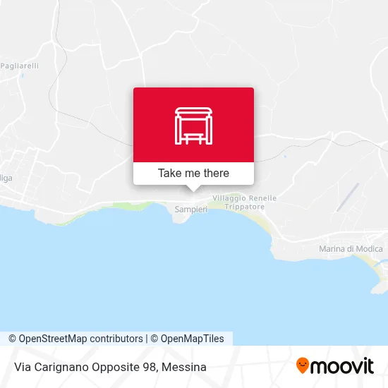 Via Carignano Opposite 98 map