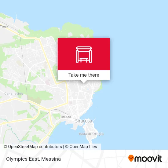 Olympics East map