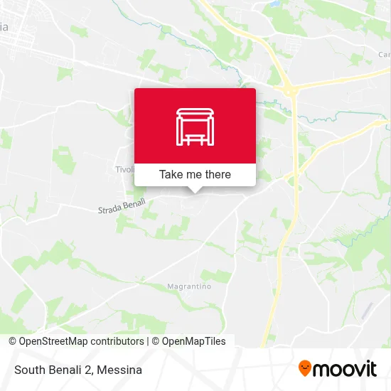 South Benali 2 map