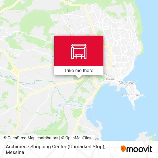 Archimede Shopping Center (Unmarked Stop) map