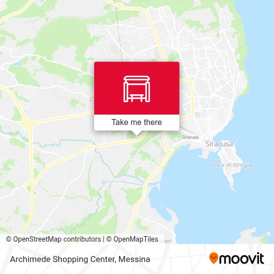 Archimede Shopping Center map