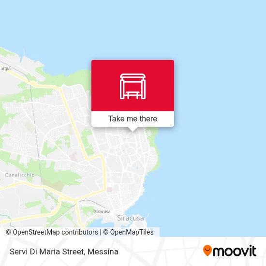 Servi Di Maria Street map
