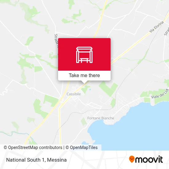 National South 1 map
