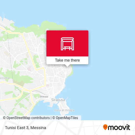 Tunisi East 3 map