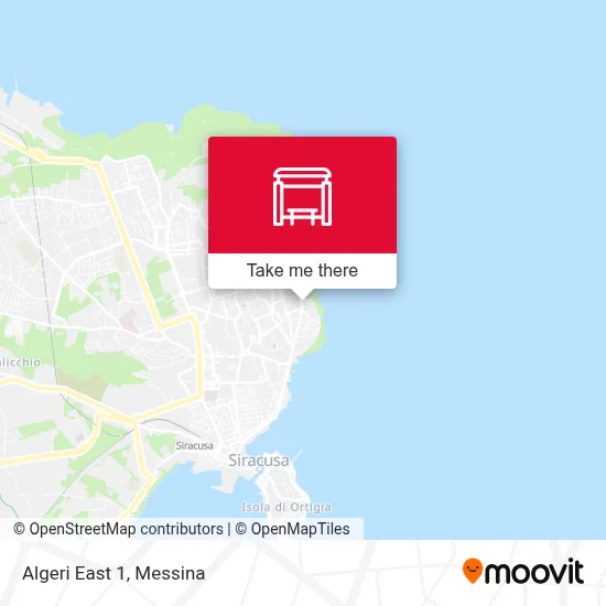 Algeri East 1 map