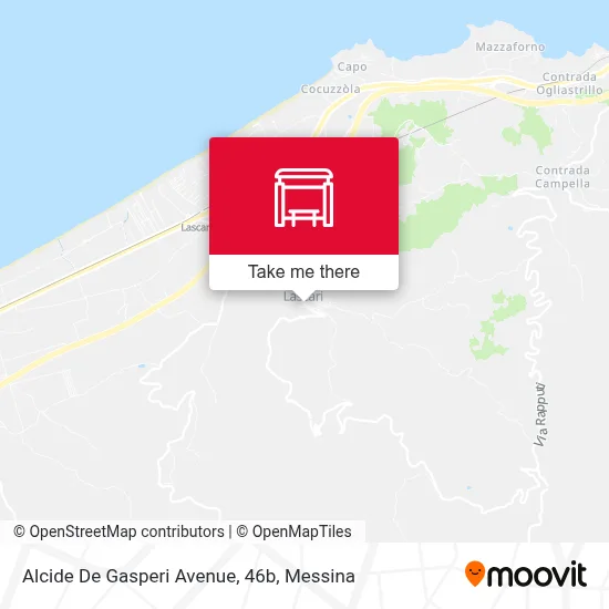 Alcide De Gasperi Avenue, 46b map