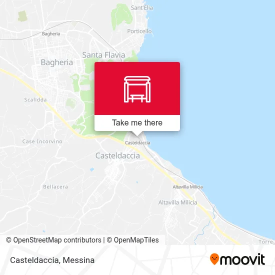 Casteldaccia map