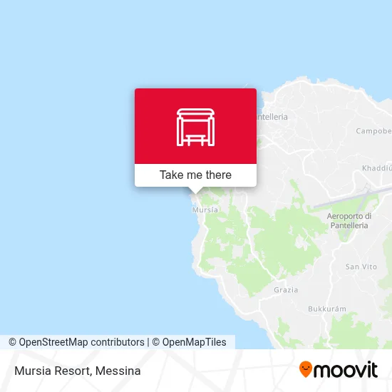 Mursia Resort map