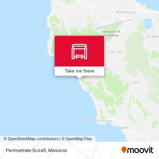 Perimetrale-Scirafì map