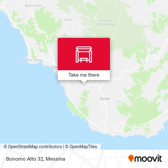 Bonomo Alto 32 map