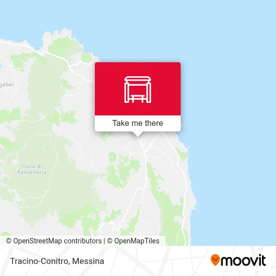 Tracino-Conitro map