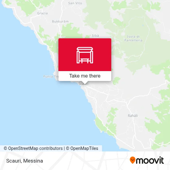Scauri map