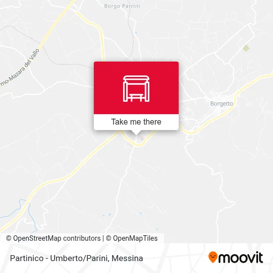 Partinico - Umberto/Parini map